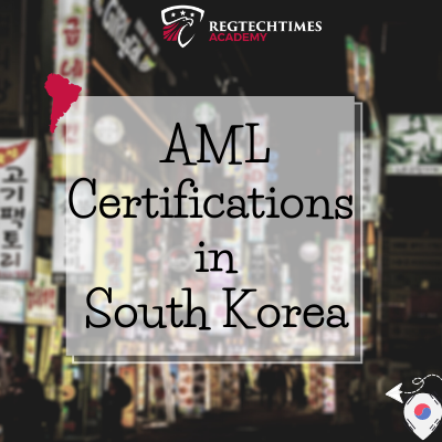 aml certification in south korea