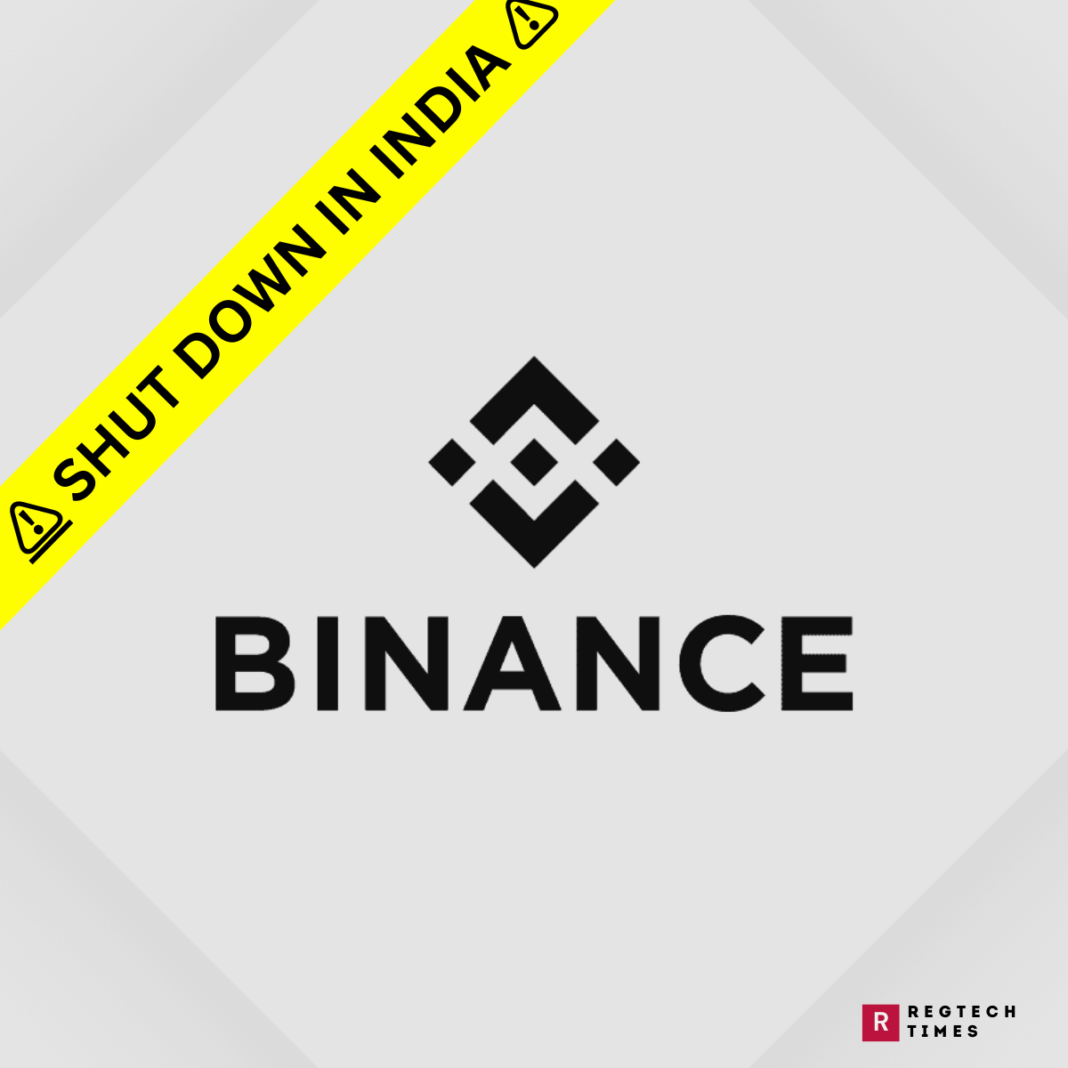 Indian Govt. shuts shop of Binance, eight other digital asset operators in India