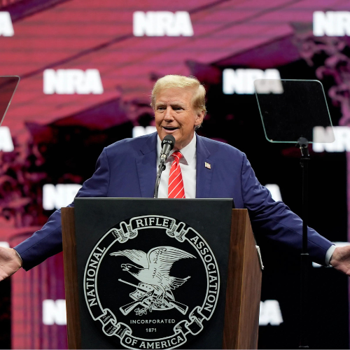 NRA Convention: Trump Rallies Gun Owners to Vote in 2024 Election