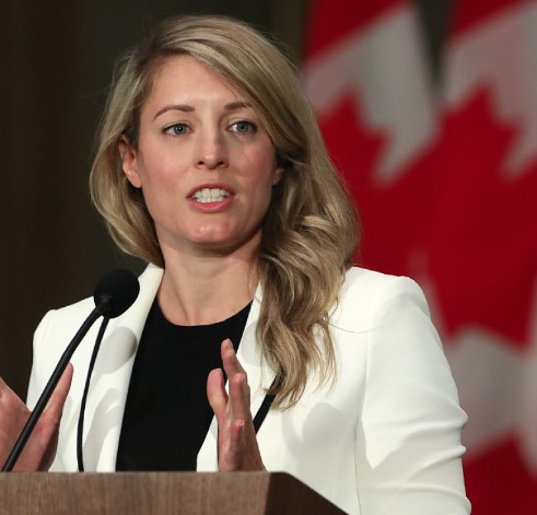 Canadian FM Melanie Joly Hints at Strong Sanctions Against India