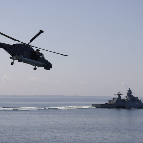 Baltic Sea Tensions Soar as Russian Warship Fires on German Helicopter