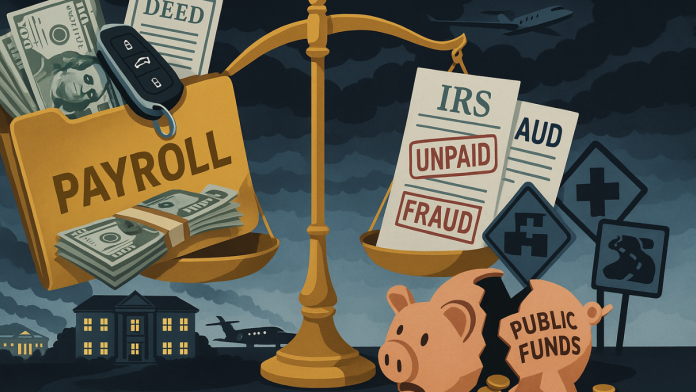 Florida Businessman Matthew Brown Admits to Stealing $20 Million in Employment Taxes