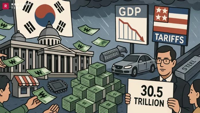 South Korea Unveils 22 Billion Dollar Lifeline for Struggling Economy