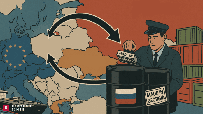 Georgia’s Oil Boom Tied to Sanctions-Dodging Russian Shipments