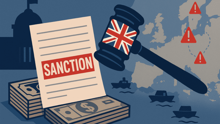 🧊 UK hits people smugglers where it hurts—cash, crypto, and Channel boats frozen in historic sanctions strike