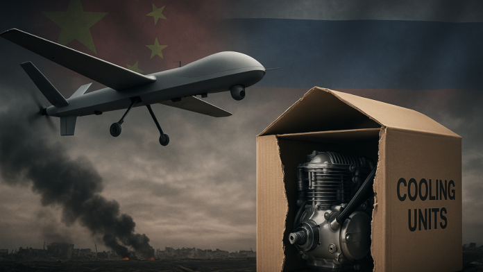 Engines Meant for Drones Shipped as Cooling Units from China