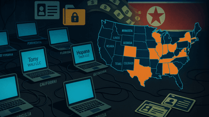 21 Fake Websites, 29 Accounts, and 137 Laptops: FBI Hits North Korean Plot