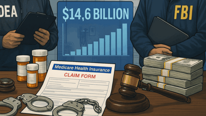 DOJ Uncovers $14.6 Billion Health Care Scam, Charges 324 in Nationwide Sweep