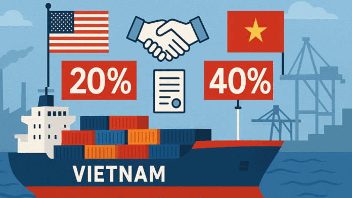 US-Vietnam Trade Deal Finalized—What Trump’s 20% Tariff Means