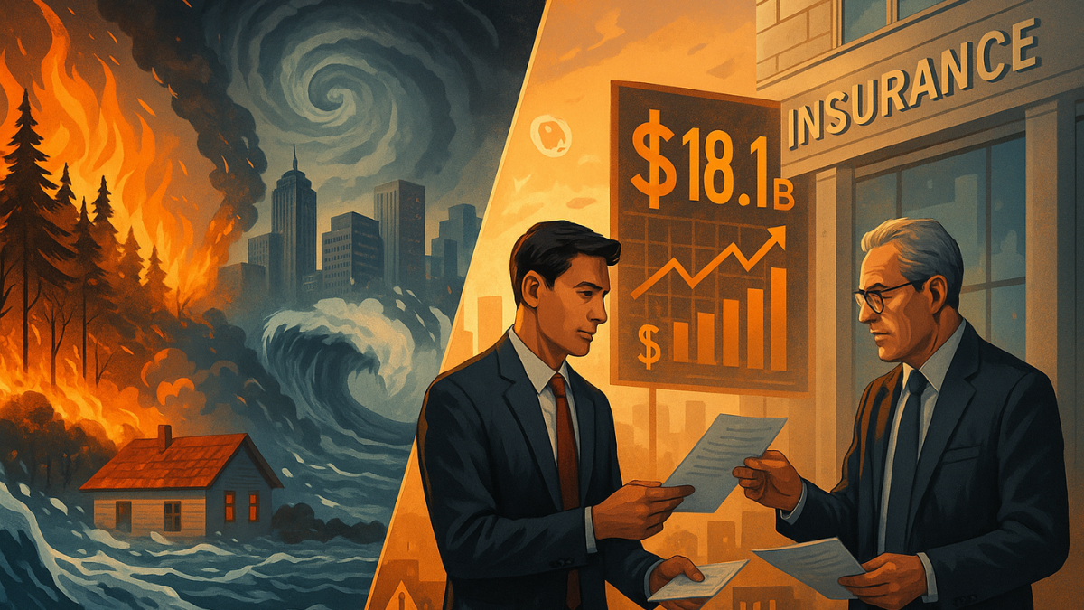 Catastrophe Bonds Hit Record $18B as Insurers Offload Climate Risk