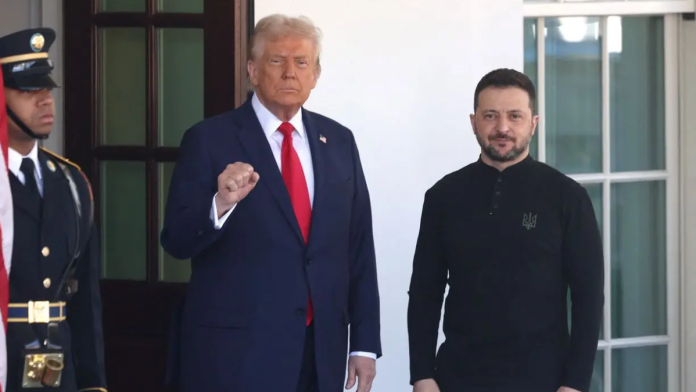 Ukraine to receive U.S. defense guarantee similar to NATO’s Article 5, Trump announces