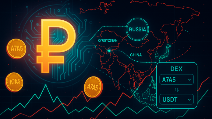 Russia’s Secret Weapon? A7A5 Stablecoin Volume Soars Past $40 Billion