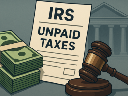 Dean E. Dawson sentenced to 18 months for failing to pay employment taxes