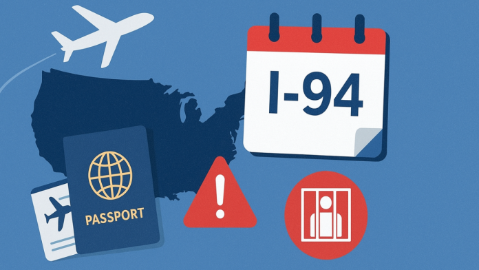US embassy warns Indian travelers: I-94 date controls legal stay, not visa expiry