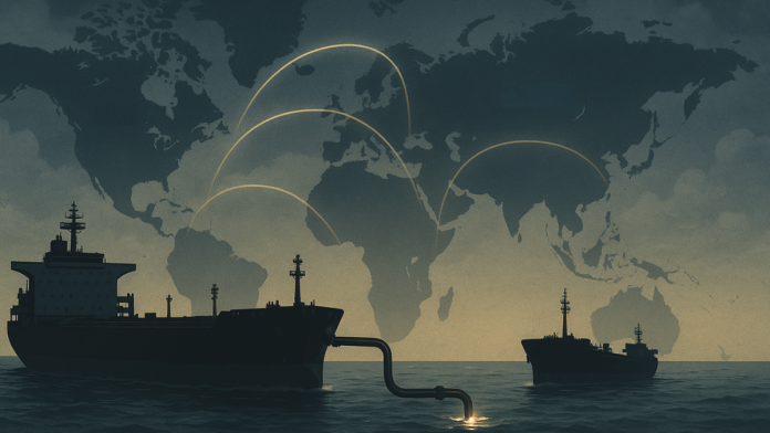 📉 Sanctions and oil flows: the networks linking Iran, Russia, and China