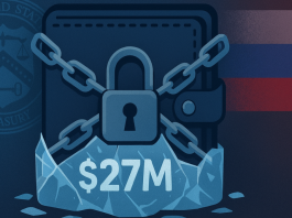 Russia crypto platforms Garantex and Grinex hit by U.S. sanctions, $27 million frozen