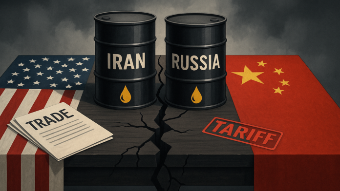 🛢️ Beijing Dares Washington: Defiant Oil Pact with Russia and Iran Pushes $100B Trade Deal to the Edge