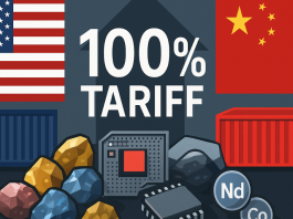 U.S. to enforce 100% tariffs on Chinese imports after Beijing’s rare earth measures