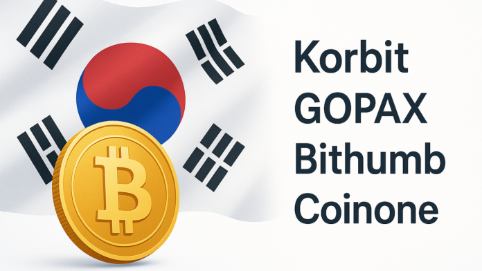 South Korea moves to penalize Korbit, GOPAX, Bithumb, and Coinone for KYC and AML violations