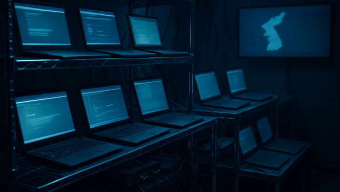 Laptop farm linked to North Korea exposed as five men admit to fraud charges