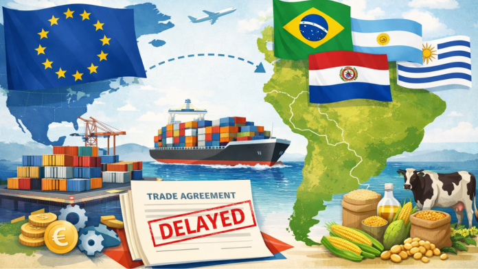 European Commission delays Mercosur trade deal after Italy seeks assurances for farmers