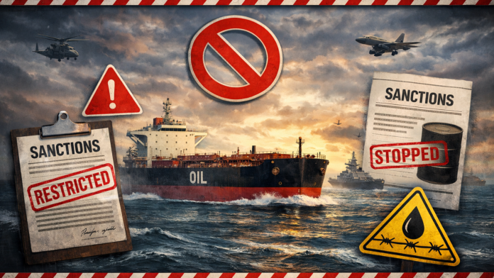 US increases enforcement of Venezuelan oil restrictions through military support