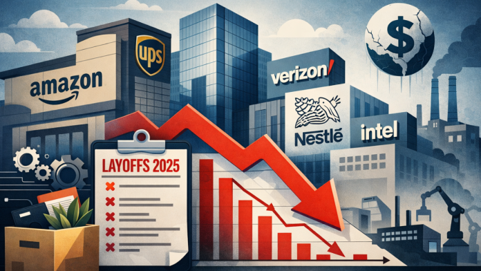 Layoffs surge in 2025 as major companies reduce headcount