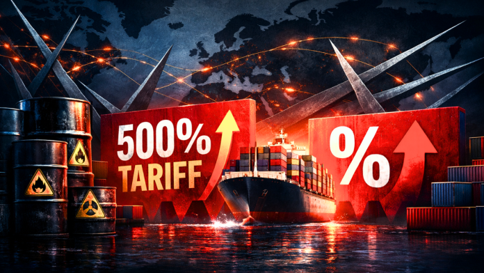 US passes sanctions bill enabling 500% tariffs on nations buying Russian oil