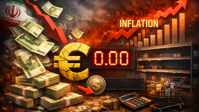 Iran’s rial loses value sharply while inflation and protests hit the country