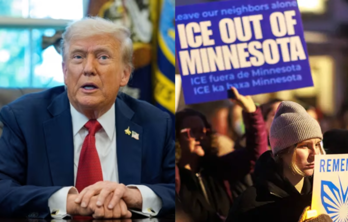 Anti-ICE protests in Minnesota prompt Insurrection Act warning from Trump