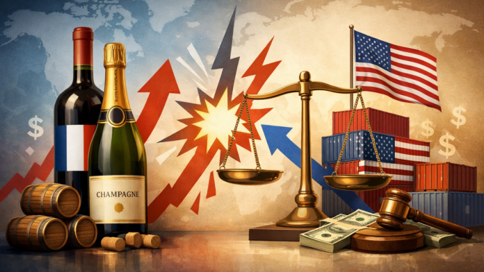 French refusal to join Gaza peace board prompts Trump to threaten major wine tariffs