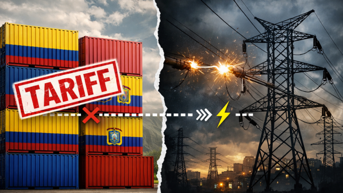 Colombia imposes tariffs and suspends electricity exports to Ecuador over trade and security concerns