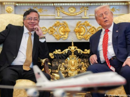 US and Colombia discuss sanctions during White House meeting between Trump and Petro