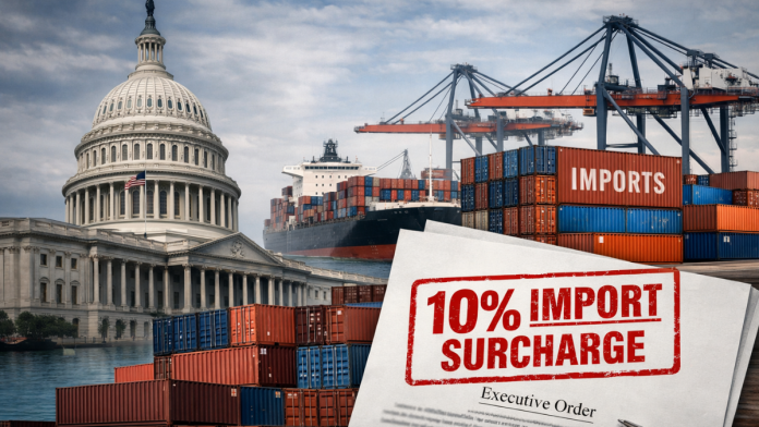 Supreme Court invalidates Trump tariffs; 10% worldwide import surcharge introduced
