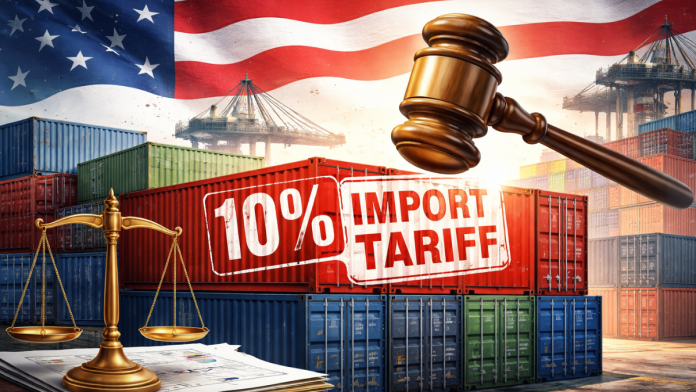 Global tariffs imposed by Trump challenged in court by 24 US states