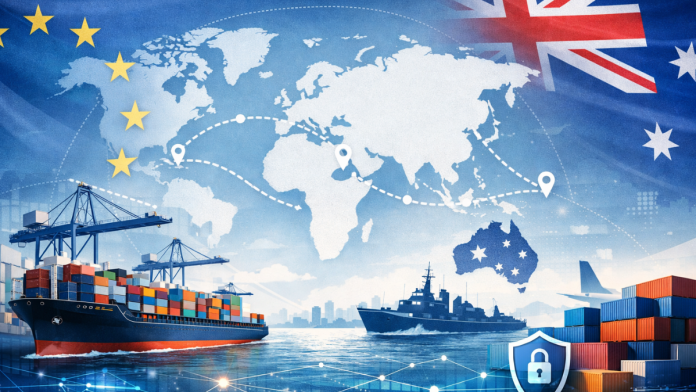 EU and Australia reach long-delayed trade agreement and announce defense cooperation