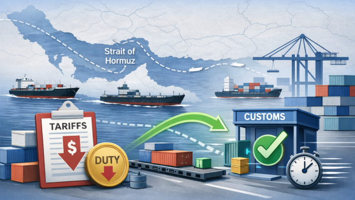 South Korea introduces tariff relief and faster customs clearance amid Hormuz crisis