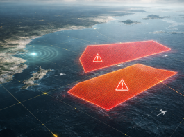 China blocks large offshore airspace for 40 days with no official explanation