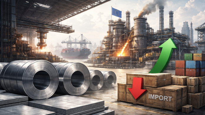 EU plans to cut steel imports by 47% and raise tariffs to protect domestic industry