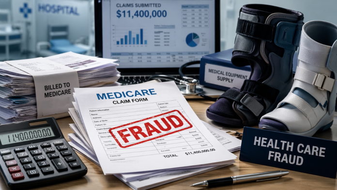 Christian Cruz receives nine-year sentence for $11.4 million health care fraud scheme
