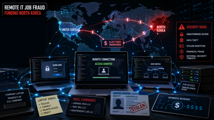 U.S. sentences two individuals in $5M remote IT job fraud linked to North Korea funding