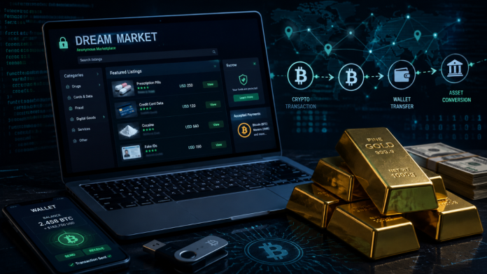 Owe Martin Andresen charged in Dream Market money laundering case