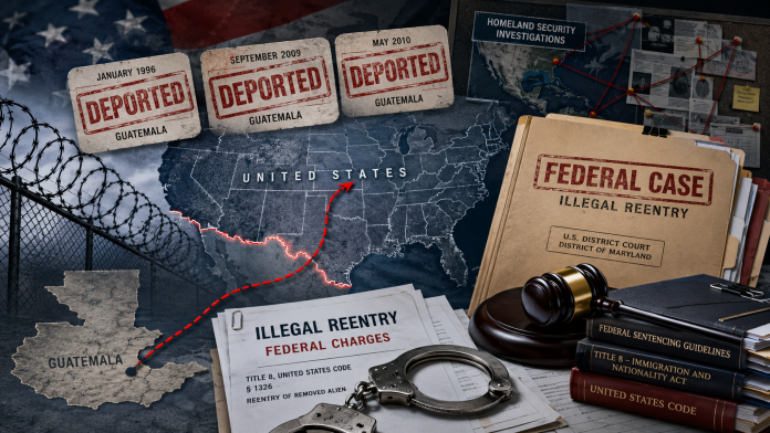Illegal alien sex offender from guatemala pleads guilty to illegal reentry after previous deportation — DOJ