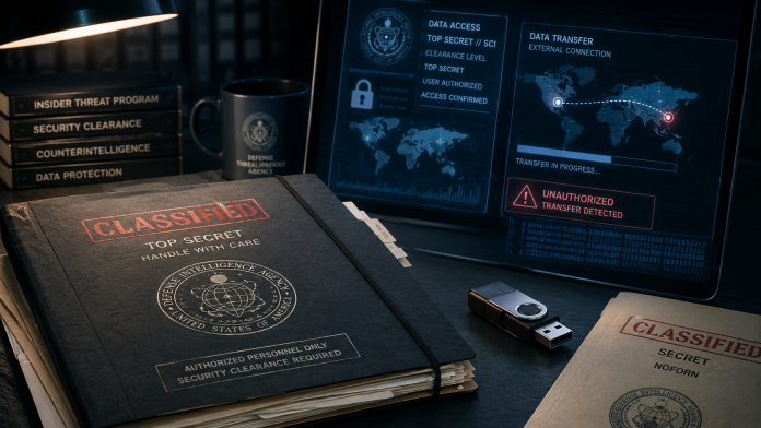 Former DIA IT specialist pleads guilty to transmitting classified information to foreign government