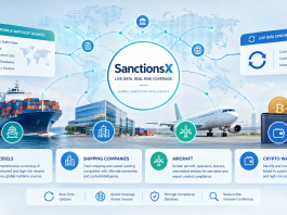 SanctionsX Live Data: Real-Time Sanctions Coverage of Vessels, Shipping Companies, Aircraft, and Crypto Wallets