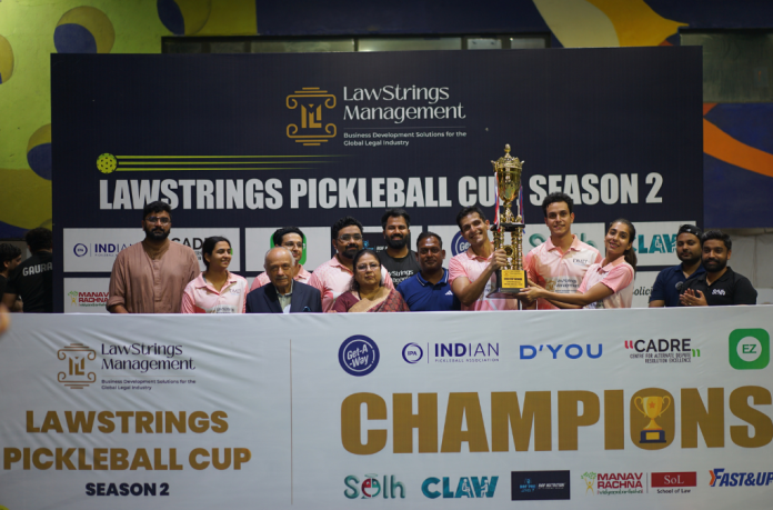 DMD Advocates Retain the Crown, Win Back-to-Back Titles at LawStrings Pickleball Cup Season 2